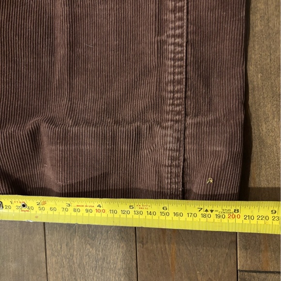 L.L. Bean Ladies Corduroy Pants in Rich Brown - Picture 9 of 9